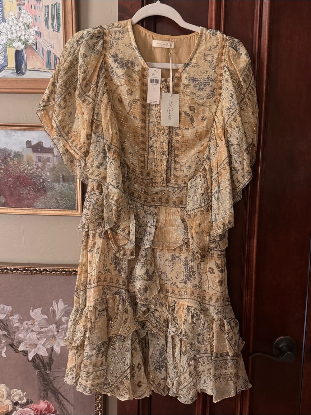 Mes Demoiselles       Ruffle Mini Dress